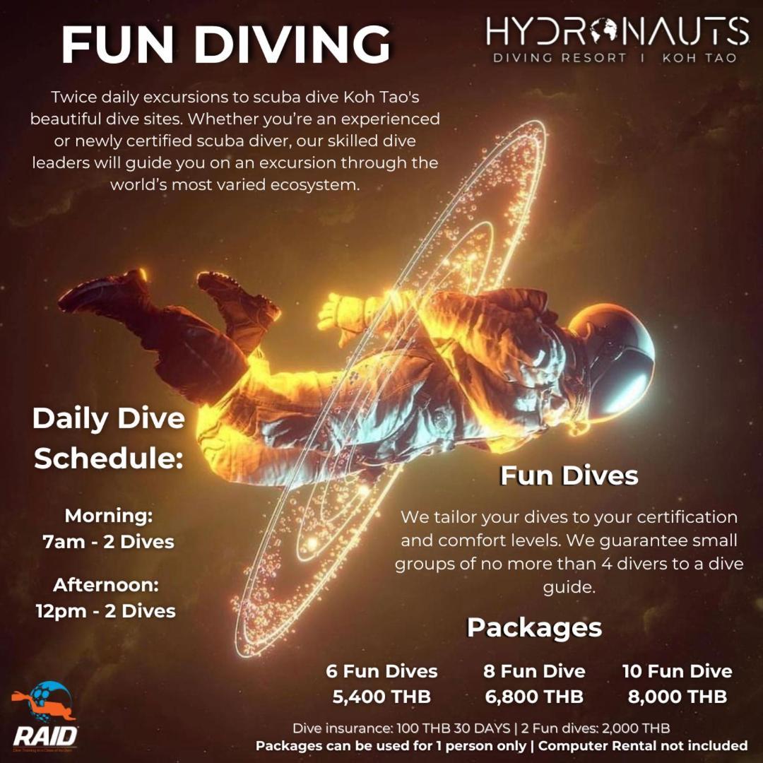 Hydronauts Diving Resort - Ko Tao Esterno foto